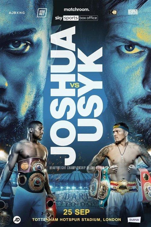 Anthony Joshua vs. Oleksandr Usyk 2021 official movie poster