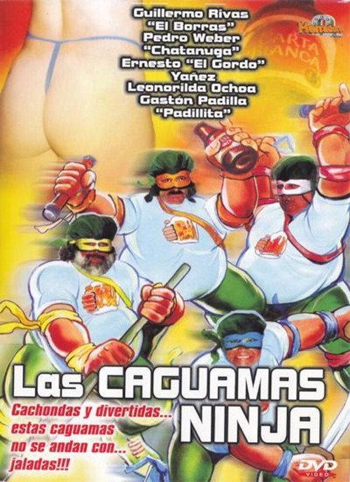 Las caguamas ninja 1991 official movie poster