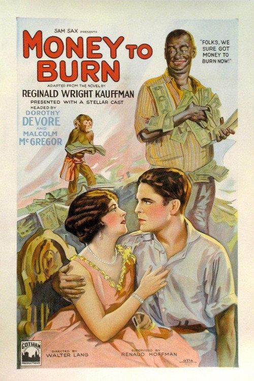 Money to Burn 1926 official movie poster