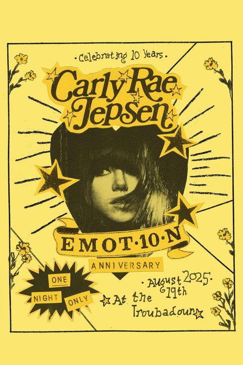 Carly Rae Jepsen: EMOTION - The 10th Anniversary 2025 official movie poster