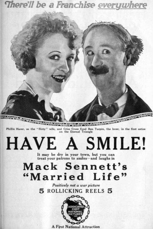 Married Life 1920 official movie poster