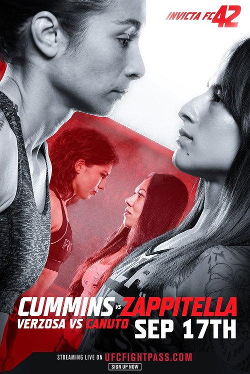 Invicta FC 42: Cummins vs. Zappitella 2020 official movie poster