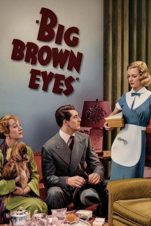 Big Brown Eyes 1936 official movie poster
