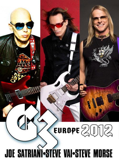 G3: Live in Moscow 2012 official movie poster