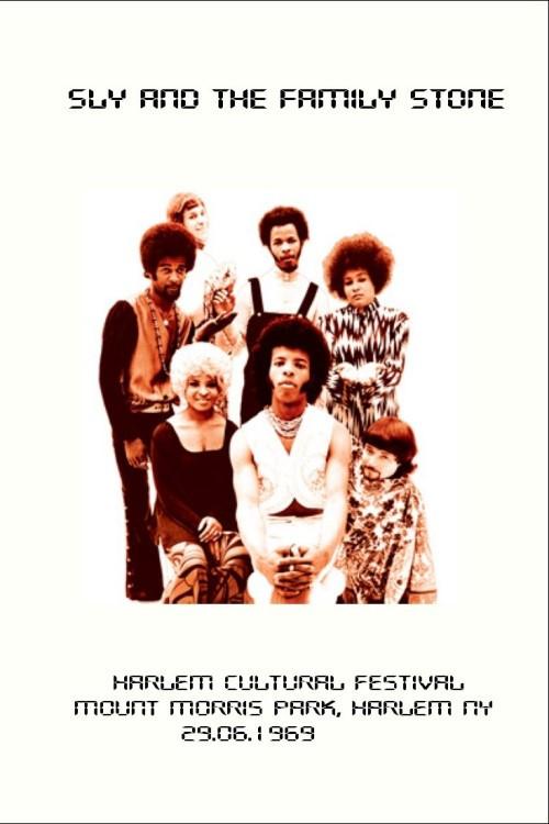 Sly & The Family Stone: Harlem Cultural Festival '69 1969 official movie poster