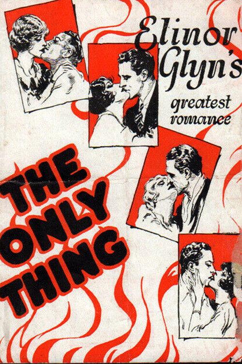 The Only Thing 1925 official movie poster