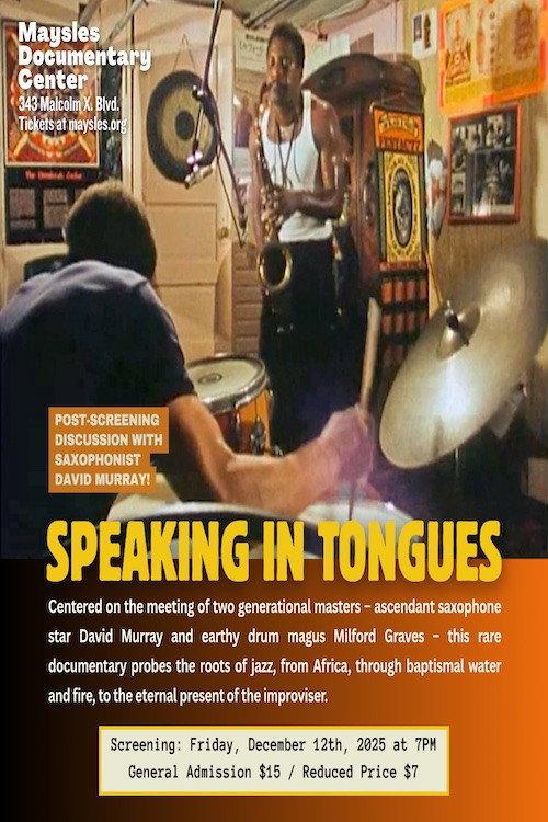 Speaking in Tongues 1982 official movie poster