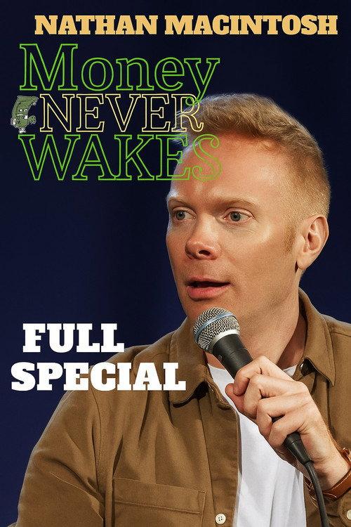 Nathan Macintosh: Money Never Wakes 2023 official movie poster