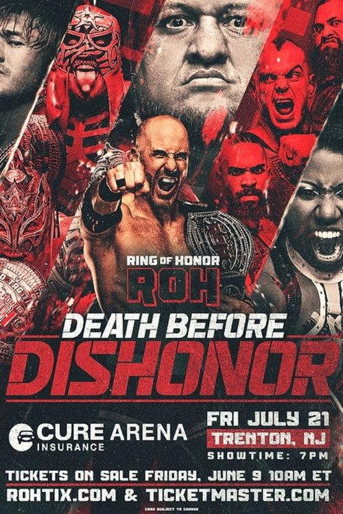 ROH: Death Before Dishonor 2023 2023 official movie poster