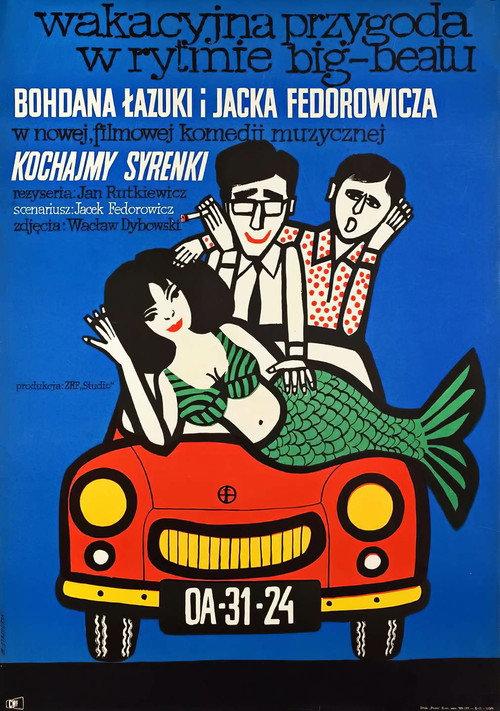 Kochajmy syrenki 1967 official movie poster