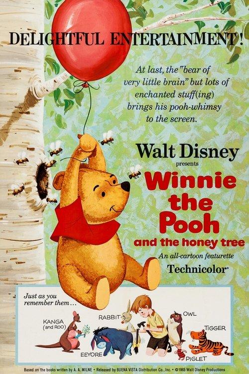 Winnie the Pooh and the Honey Tree 1966 official movie poster