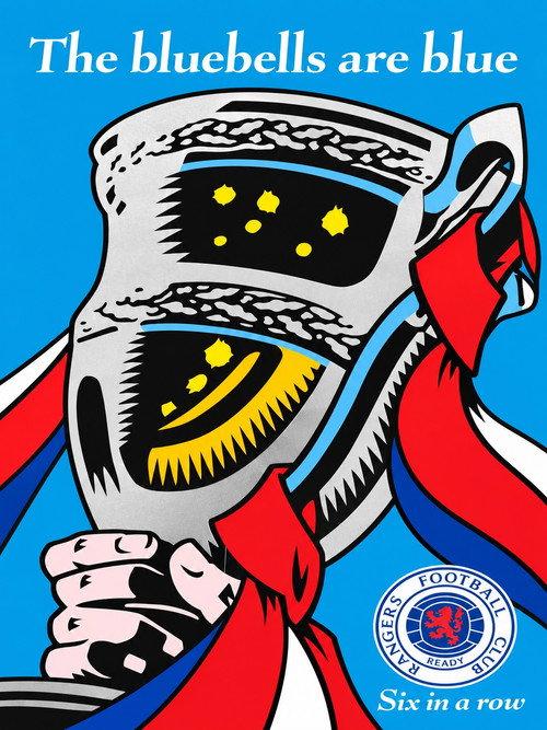 Rangers Fc: Six in A Row- The Bluebells Are Blue 1994 official movie poster