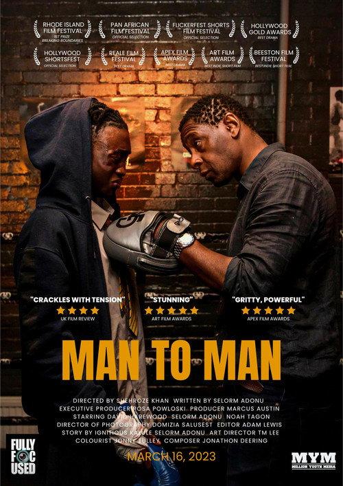 Man to Man 2023 official movie poster
