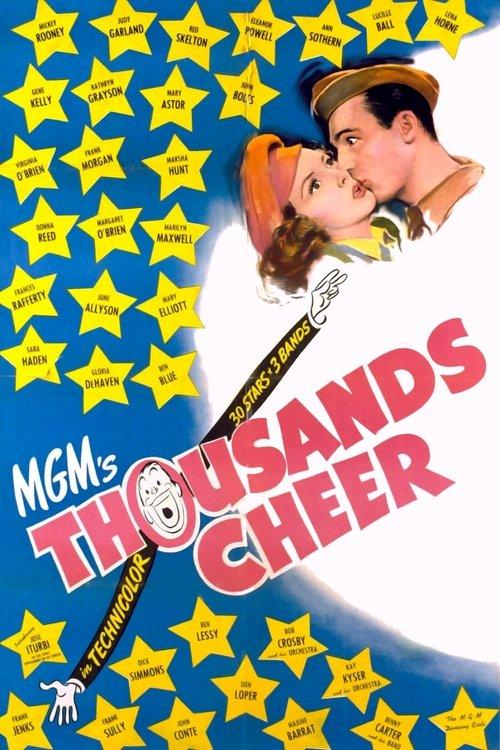 Thousands Cheer 1943 official movie poster