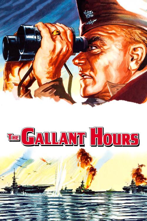 The Gallant Hours 1960 official movie poster
