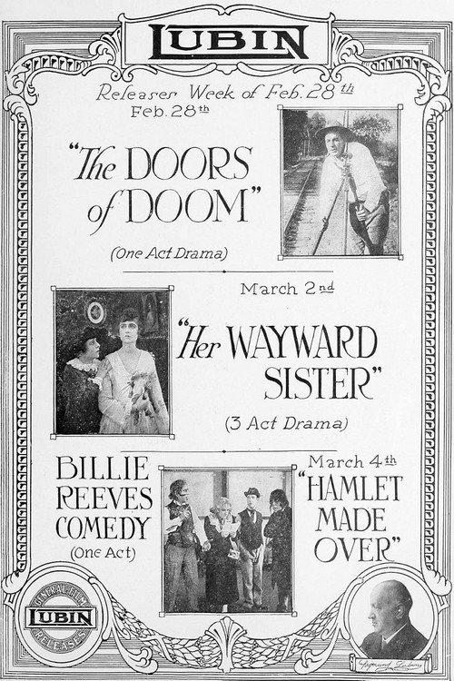 Her Wayward Sister 1916 official movie poster