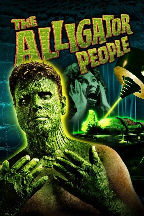 The Alligator People 1959 official movie poster