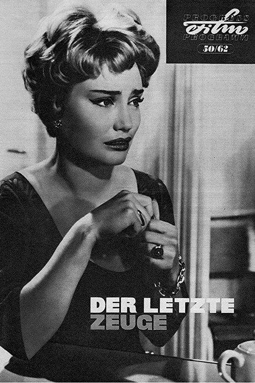 The Last Witness 1960 official movie poster