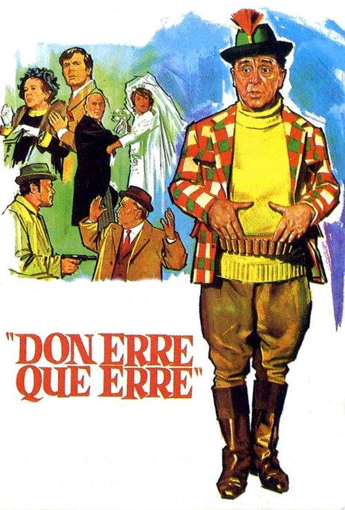 Don erre que erre 1970 official movie poster