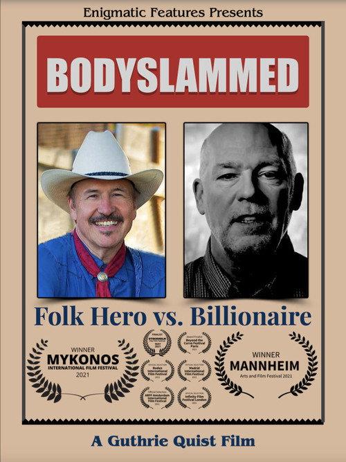 Bodyslammed: Folk Hero vs. Billionaire 2020 official movie poster