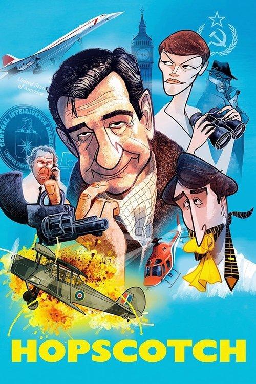 Hopscotch 1980 official movie poster