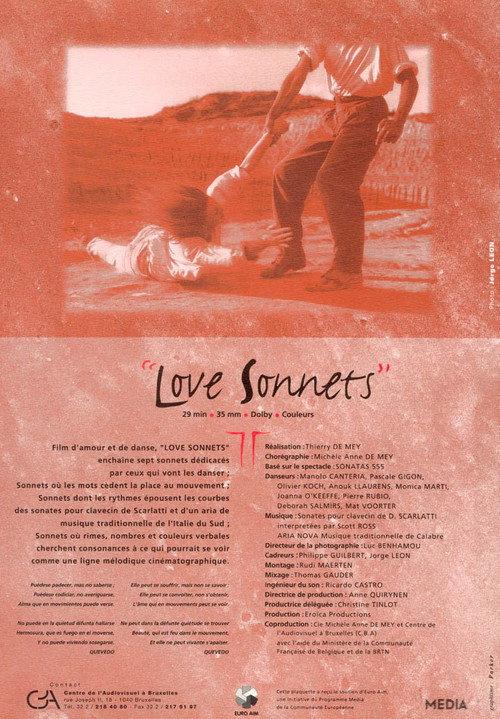 Love Sonnets 1993 official movie poster