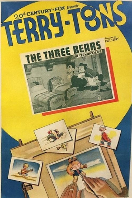 The Three Bears 1939 official movie poster