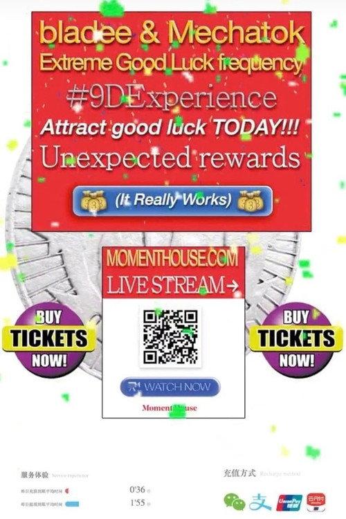 Bladee & Mechatok - Good Luck Live 2020 official movie poster
