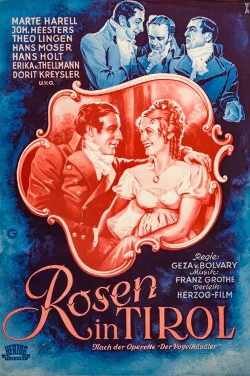Rosen in Tirol 1940 official movie poster
