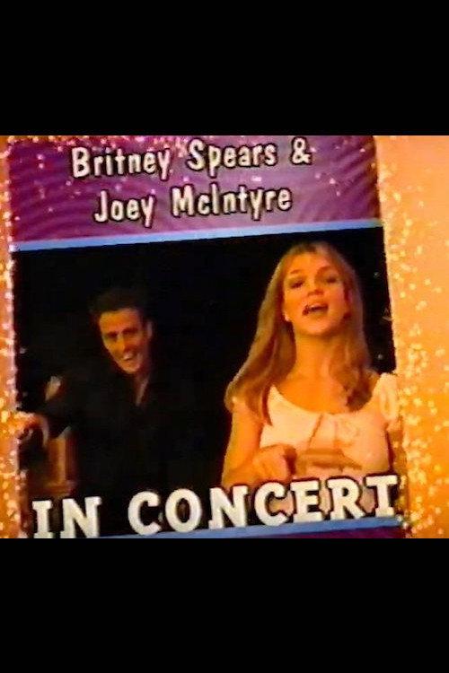 Britney Spears & Joey McIntyre in Concert 1999 official movie poster