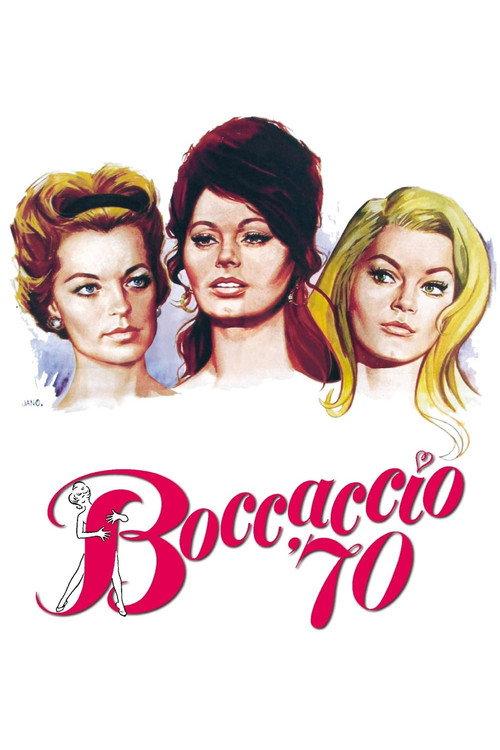 Boccaccio '70 1962 official movie poster