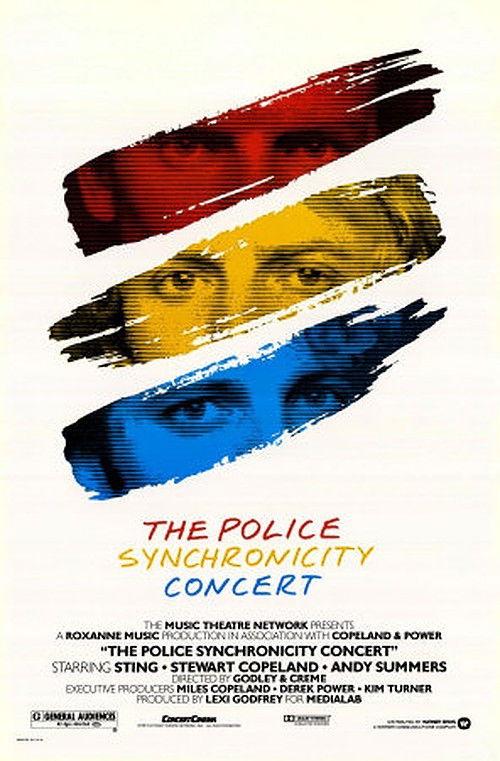 The Police: Synchronicity Concert 1984 official movie poster
