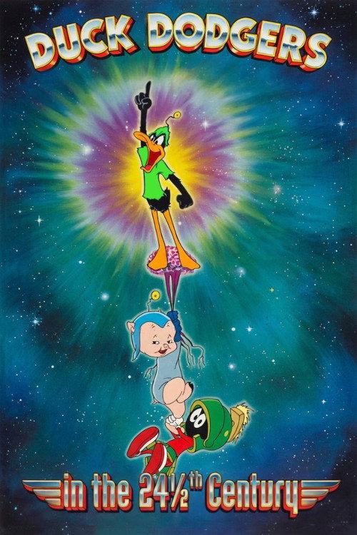 Duck Dodgers in the 24½th Century 1953 official movie poster