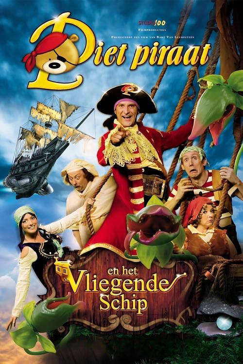 Piet Piraat: The Flying Ship 2006 official movie poster
