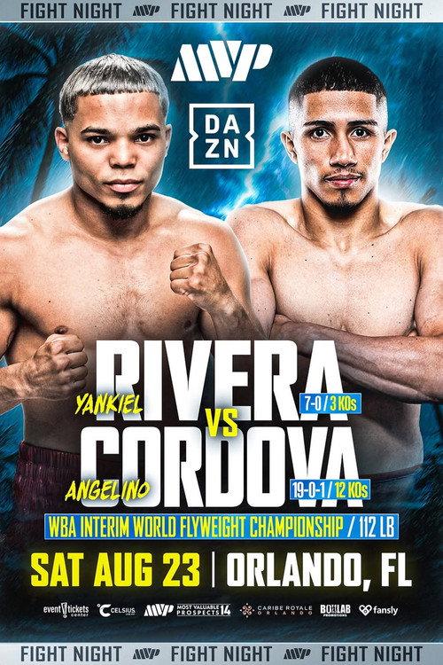 Yankiel Rivera vs. Angelino Cordova 2025 official movie poster
