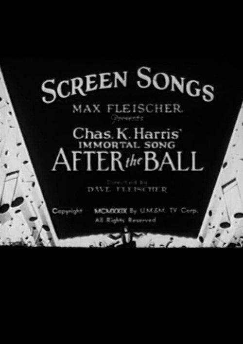 After the Ball 1929 official movie poster