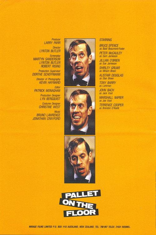 Pallet on the Floor 1986 official movie poster