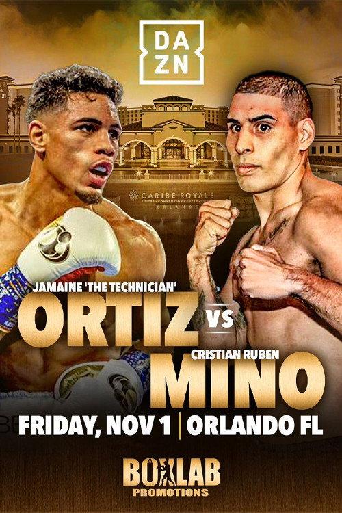 Jamaine Ortiz vs. Cristian Ruben Mino 2024 official movie poster