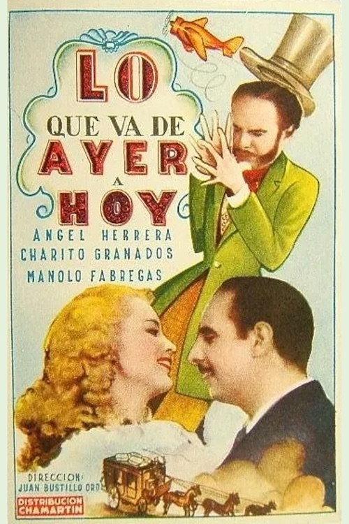Lo que va de ayer a hoy 1945 official movie poster