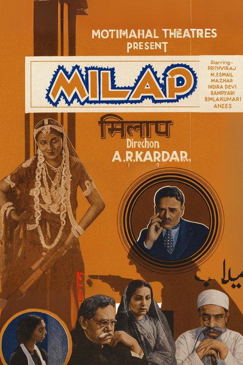 Milap 1937 official movie poster
