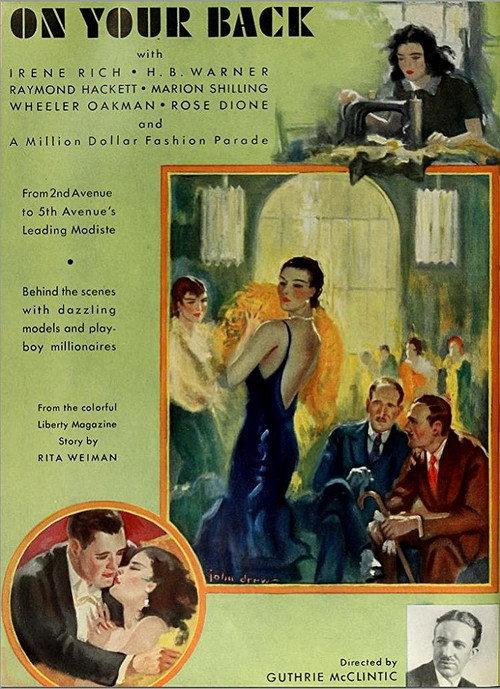 On Your Back 1930 official movie poster