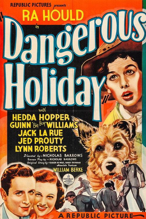 Dangerous Holiday 1937 official movie poster