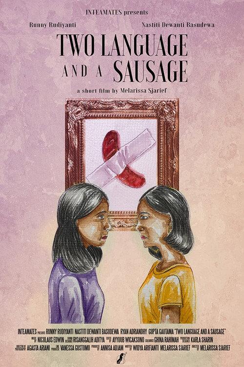 Two Language and A Sausage 2021 official movie poster