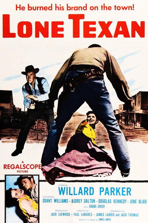Lone Texan 1959 official movie poster
