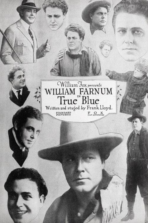 True Blue 1918 official movie poster