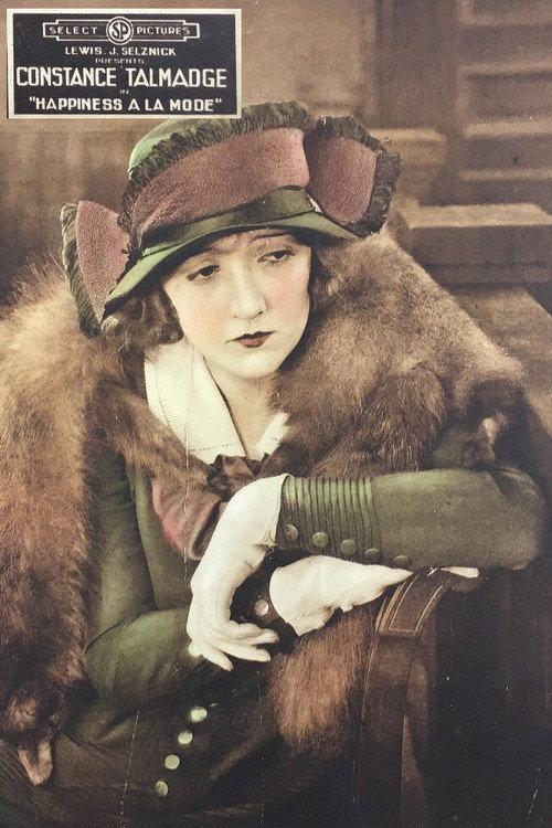 Happiness À La Mode 1919 official movie poster