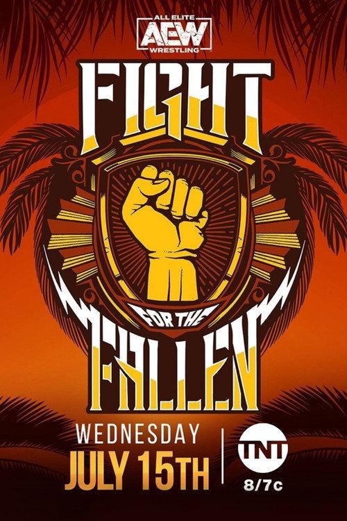 AEW Fight for the Fallen 2020 2020 official movie poster