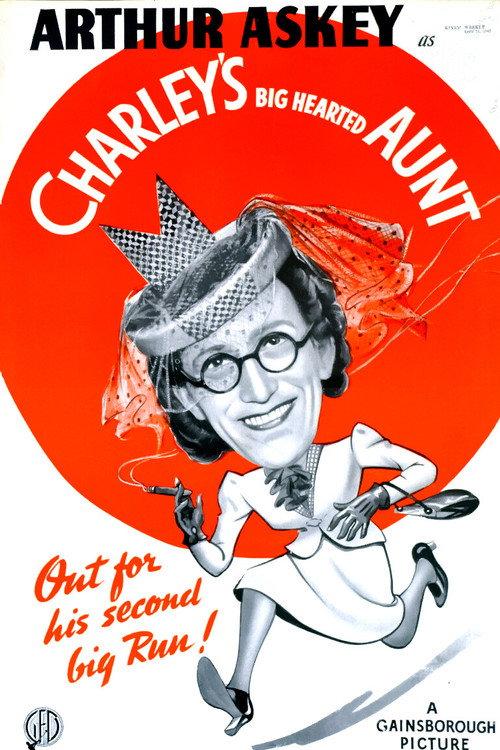 Charley's (Big-Hearted) Aunt 1940 official movie poster