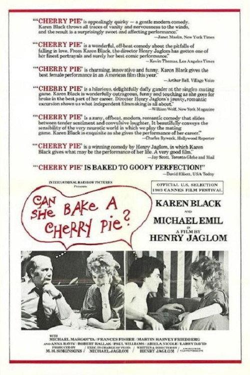Can She Bake a Cherry Pie? 1983 official movie poster
