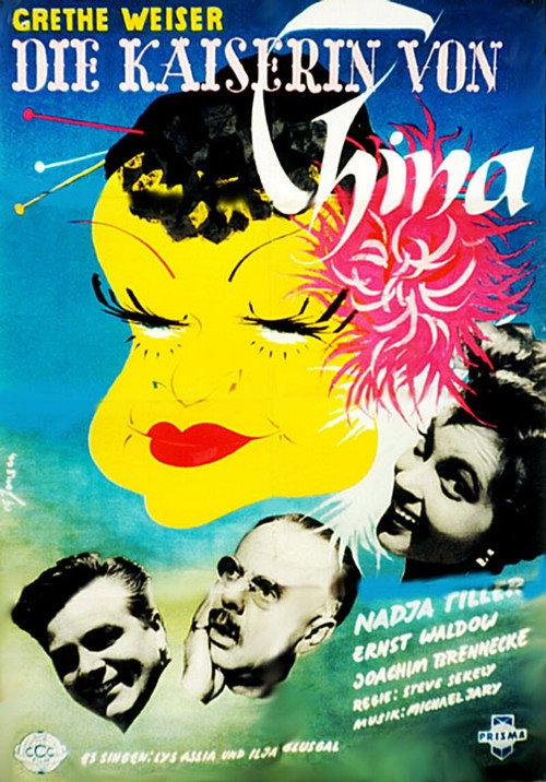 Die Kaiserin von China 1953 official movie poster